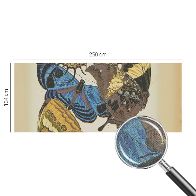 Mural de pared con estampado hermoso Inspiración de mariposas