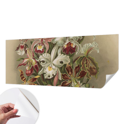 Papel mural texturado decorativo con diseño de elegancia floral