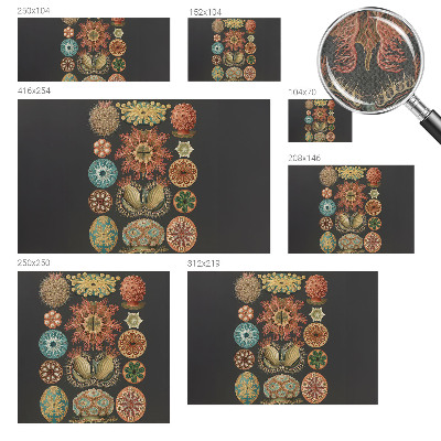 Mural de pared con estampado hermoso Inspiraciones marinas