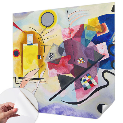 Mural de pared con estampado hermoso Abstracción colorida