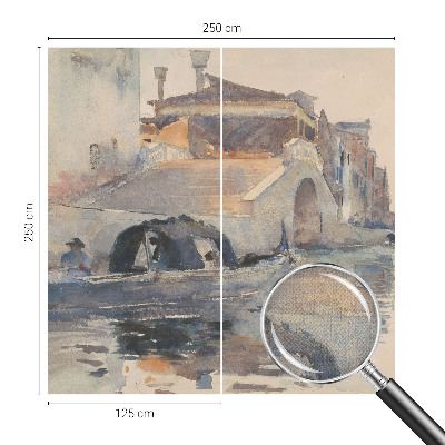 Fotomural decorativo para cabecero de cama armonía veneciana