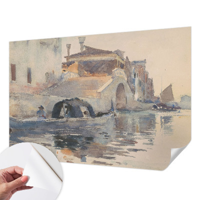 Fotomural decorativo para cabecero de cama armonía veneciana