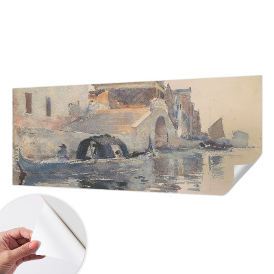 Fotomural decorativo para cabecero de cama armonía veneciana