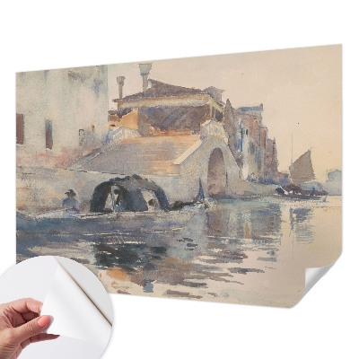 Fotomural decorativo para cabecero de cama armonía veneciana