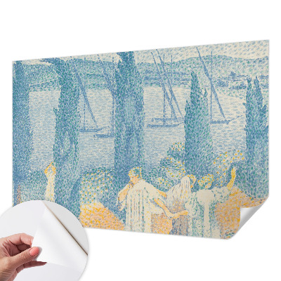 Mural de pared con estampado hermoso con diseño «Día de descanso»
