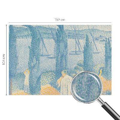 Mural de pared con estampado hermoso Día de descanso