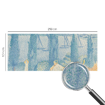 Mural de pared con estampado hermoso Día de descanso