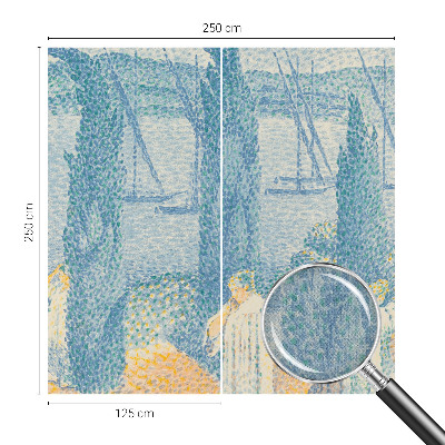 Mural de pared con estampado hermoso Día de descanso