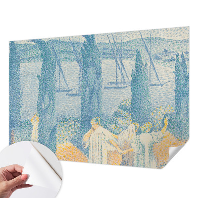 Mural de pared con estampado hermoso Día de descanso