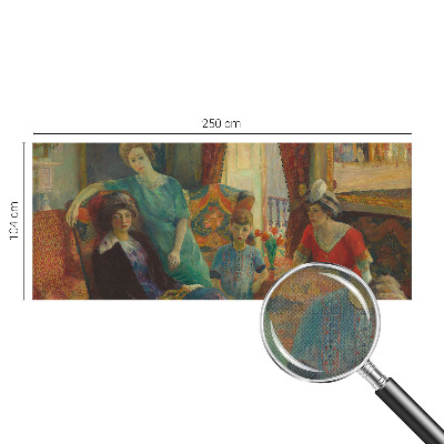 Papel mural texturado decorativo Elegancia clásica