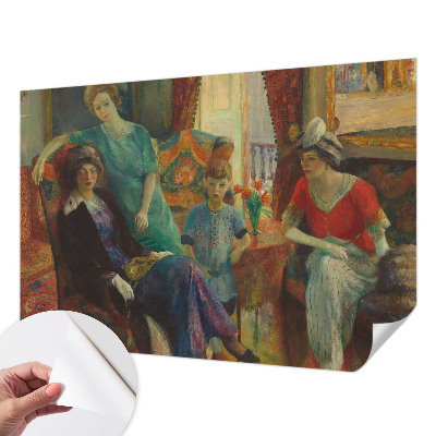 Papel mural texturado decorativo Elegancia clásica