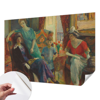 Papel mural texturado decorativo Elegancia clásica