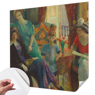 Papel mural texturado decorativo Elegancia clásica