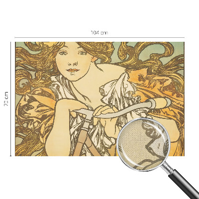 Fotomural decorativo para cabecero de cama Elegancia primaveral