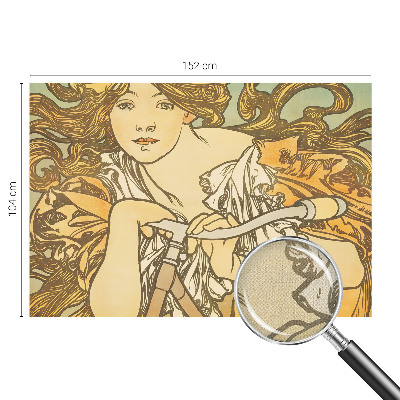 Fotomural decorativo para cabecero de cama Elegancia primaveral