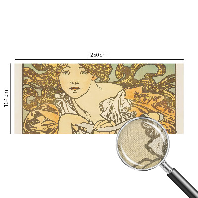 Fotomural decorativo para cabecero de cama Elegancia primaveral