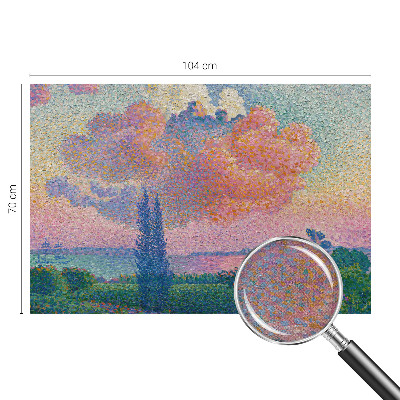 Fotomural decorativo para cabecero de cama Paisaje colorido