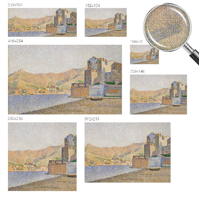 Mural de pared con estampado hermoso Refugio de verano