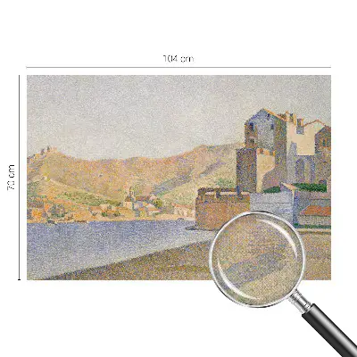 Mural de pared con estampado hermoso refugio de verano en estilo decorativo para interiores