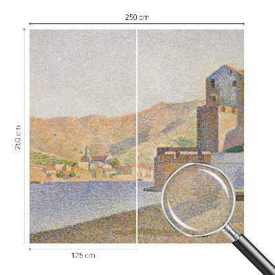 Mural de pared con estampado hermoso Refugio de verano