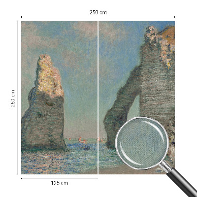 Papel mural texturado decorativo Paisaje rocoso