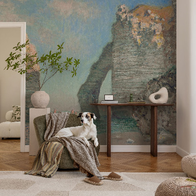 Papel mural texturado decorativo Paisaje rocoso