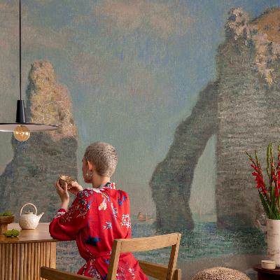 Papel mural texturado decorativo Paisaje rocoso