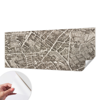 Fotomural decorativo para cabecero de cama Laberinto urbano