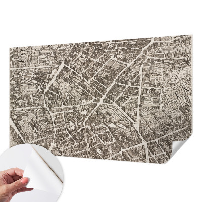 Fotomural decorativo para cabecero de cama Laberinto urbano