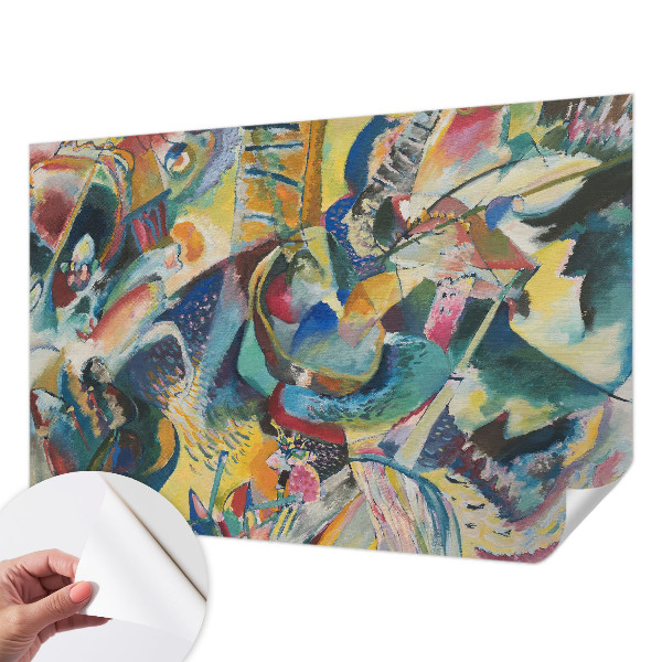 Mural de pared con estampado hermoso Abstracto colorido