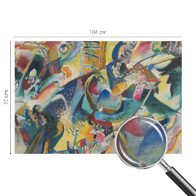 Mural de pared con estampado hermoso Abstracto colorido