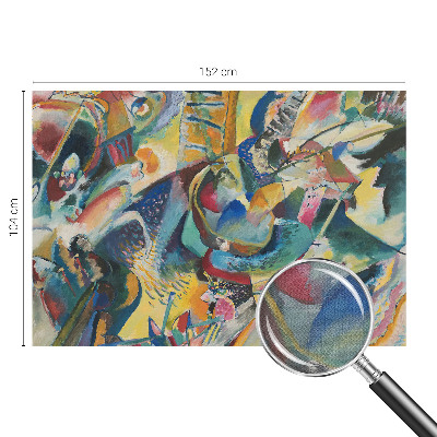 Mural de pared con estampado hermoso Abstracto colorido