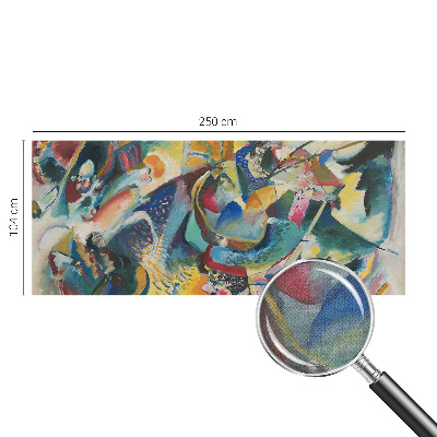 Mural de pared con estampado hermoso Abstracto colorido