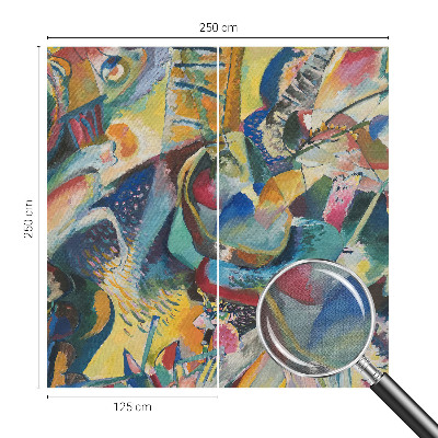 Mural de pared con estampado hermoso Abstracto colorido