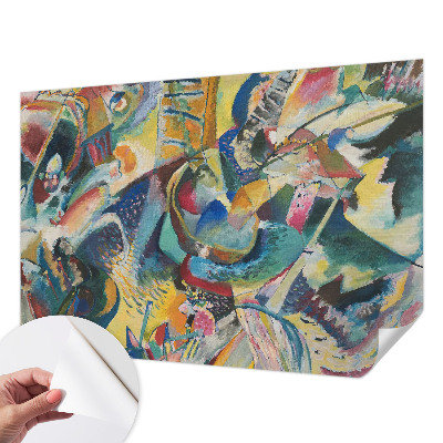 Mural de pared con estampado hermoso Abstracto colorido