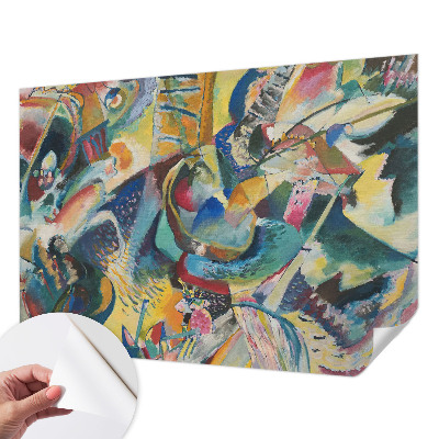 Mural de pared con estampado hermoso Abstracto colorido