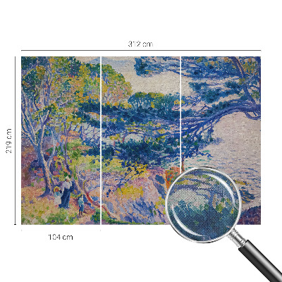 Fotomural decorativo para cabecero de cama Paisaje impresionista