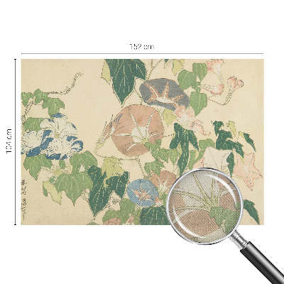 Papel mural texturado decorativo Elegancia floral