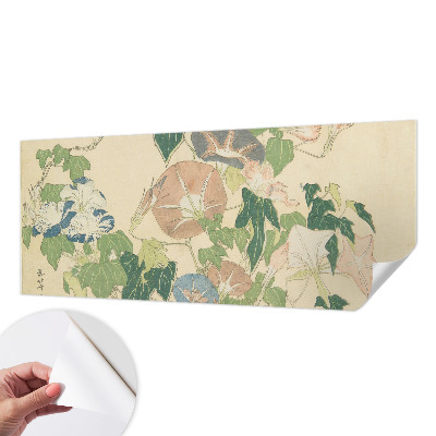 Papel mural texturado decorativo con diseño de elegancia floral