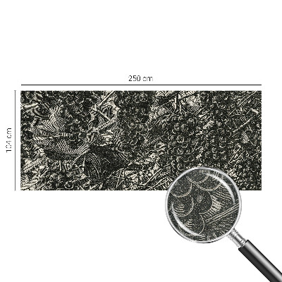 Fotomural decorativo para cabecero de cama Estampado de uva