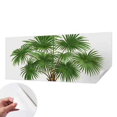 Papel mural texturado decorativo con un patrón exótico