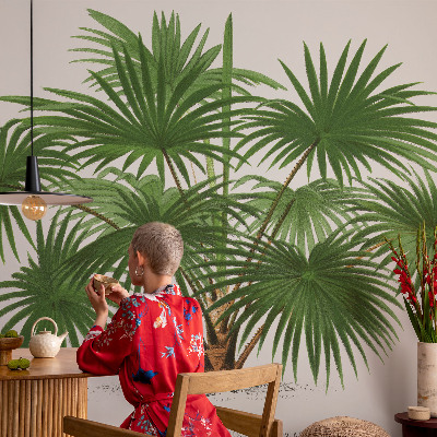 Papel mural texturado decorativo Patrón exótico