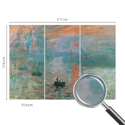 Fotomural decorativo para cabecero de cama con un paisaje portuario