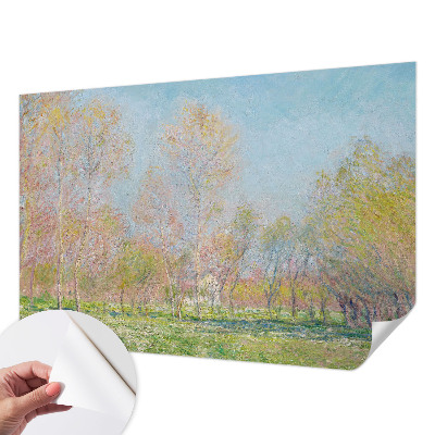 Papel mural con patrón decorativo Parque de primavera