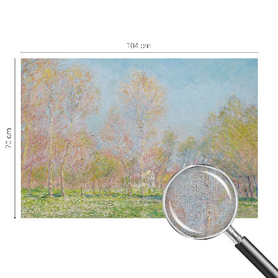 Papel mural con patrón decorativo Parque de primavera