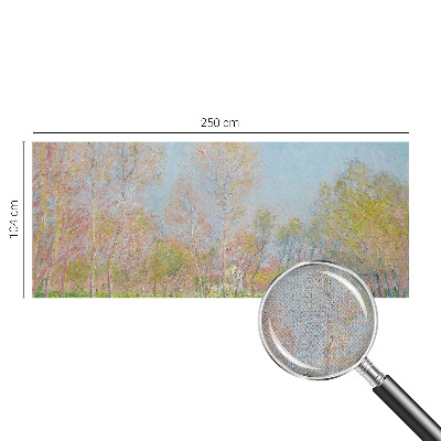 Papel mural con patrón decorativo Parque de primavera