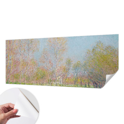 Papel mural con patrón decorativo con diseño 'Parque de primavera'