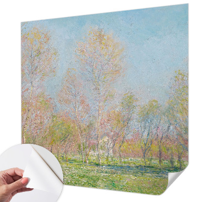 Papel mural con patrón decorativo Parque de primavera