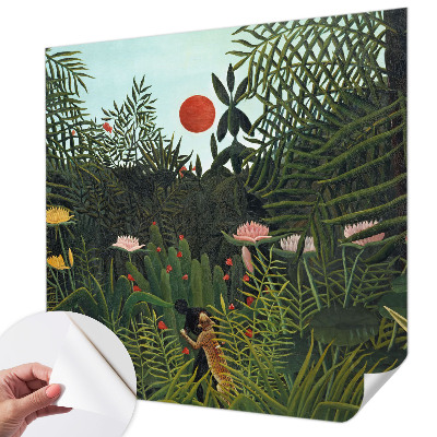 Papel mural texturado decorativo Paisaje exótico