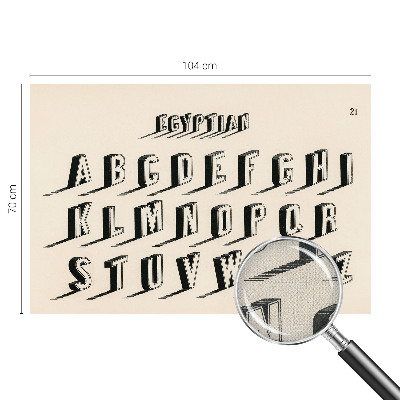 Mural de pared con estampado hermoso Ambiente vintage